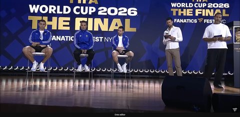 Messi, Rodri şi Martinez, intervievaţi de Tom Brady, Djokovici sau Kevin Durant la Fanatics Fest / Ce spune starul argentinian despre fotografia cu Yamal - FOTO, VIDEO