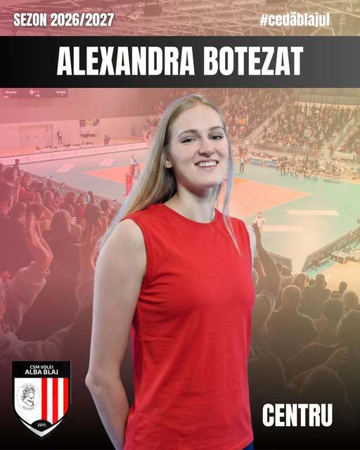 Volei feminin: Jucătoare cu dublă cetăţenie italiană şi română, transferată de Volei Alba Blaj