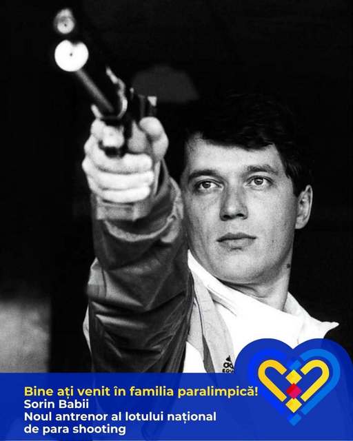 Comitetul Naţional Paralimpic: Sorin Babii a devenit antrenorul lotului naţional de para shooting