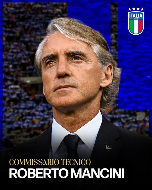 Roberto Mancini, selecţioner al Italiei pentru a doua oară