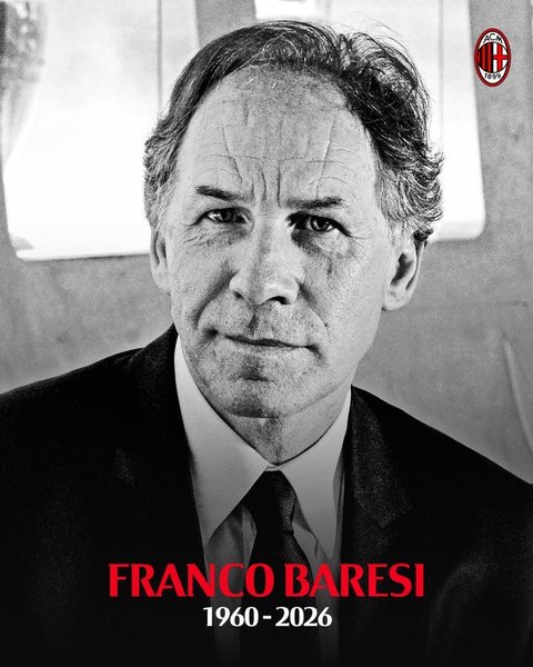 „Există un singur căpitan” - Franci Baresi, condus pe ultimul drum de mii de fani milanezi - FOTO, VIDEO 