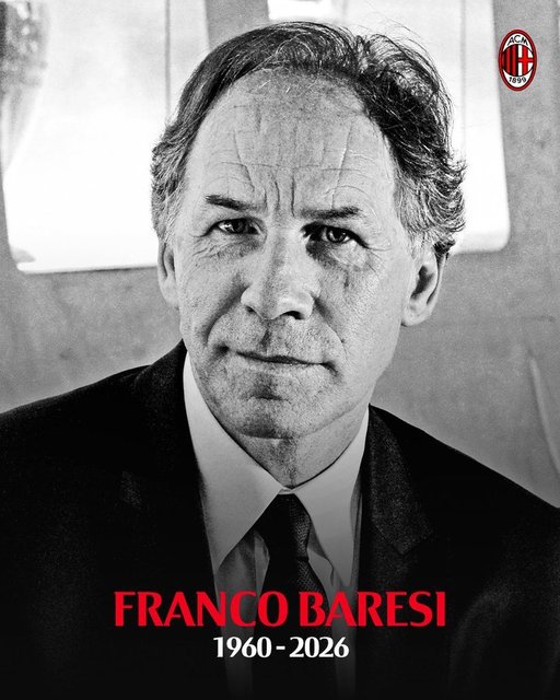 „Există un singur căpitan” - Franco Baresi, condus pe ultimul drum de mii de fani milanezi - FOTO, VIDEO