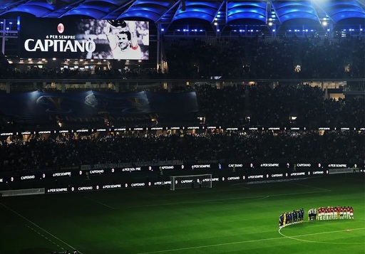 Interul lui Chivu a remizat cu Milan la Perth, scor 1-1 / Meciul, precedat de un moment de reculegere în memoria lui Baresi