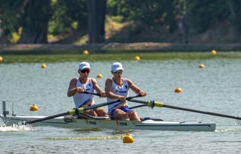 Canotaj: Medalie de aur pentru echipajul de dublu rame masculin (JM2-), la Campionatele Mondiale Under19 / Bronz pentru fetele de la dublu vâsle