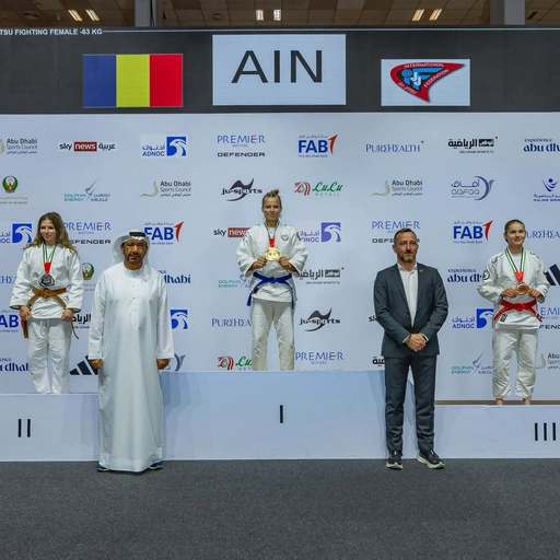 România, în elita mondială a Ju-Jitsu-ului: 43 de medalii pentru tricolori la Abu Dhabi
