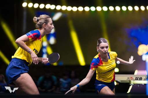Tenis de masă: Samara şi Szocs, în sferturile de dublu la Europe Smash 2026
