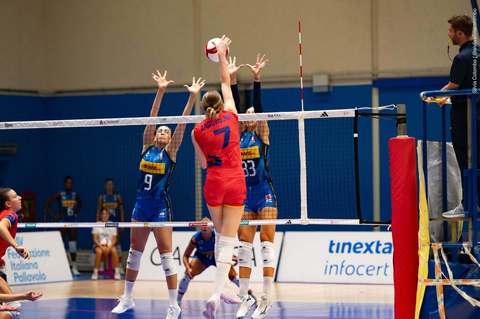 Volei feminin: România, victorie cu echipa secundă a Italiei, în pregătirea pentru CE2026