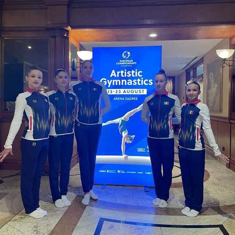 Gimnastică: Aniela Tudor, în finală la sărituri de pe primul loc, la Campionatul European de junioare, de la Zagreb