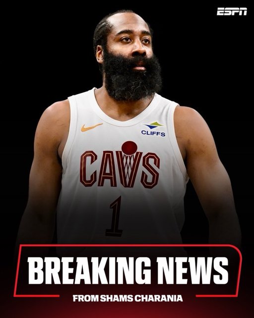 NBA: La 37 de ani, James Harden semnează un nou contract uriaş cu Cleveland Cavaliers