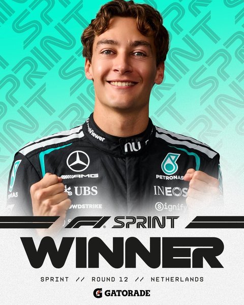 Formula 1: britanicul George Russell a câştigat cursa sprint din Olanda