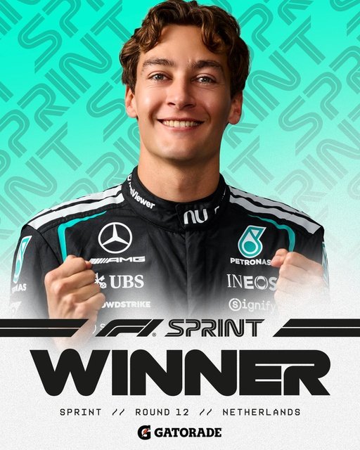 Formula 1: britanicul George Russell a câştigat cursa sprint din Olanda