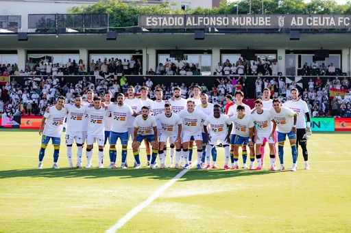 Fotbal: „Ceuta nu este de vânzare”, jucătorii clubului au protestat la începutul meciului cu Las Palmas