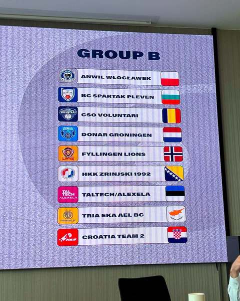 Baschet masculin: CSO Voluntari şi-a aflat adversarele din grupa B a European North Basketball League