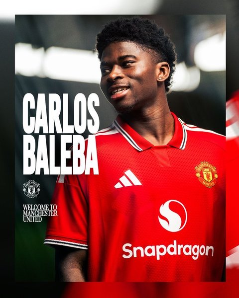 Carlos Baleba, achiziţionat de Manchester United pentru aproximativ 80 de milioane de euro