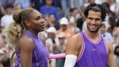 Serena Williams şi Carlos Alcaraz au fost eliminaţi la dublu mixt, la US Open
