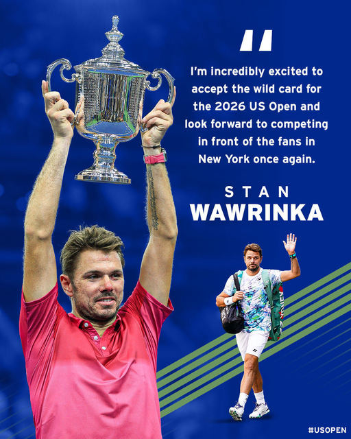 US Open: Stan Wawrinka va participa la ultimul turneu de Mare Şlem al anului