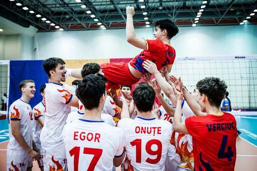 Volei masculin: Naţionala under 17 a României, locul 7 la prima participare la Campionatul Mondial