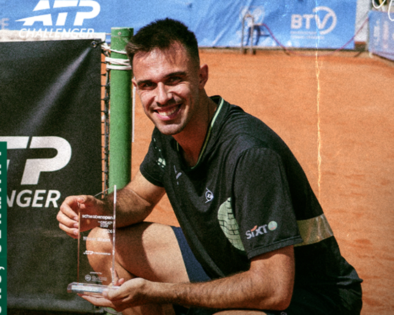 Cezar Creţu a câştigat turneul challenger de la Augsburg / Este primul său trofeu ATP Challenger / Mesajul lui Victor Hănescu
