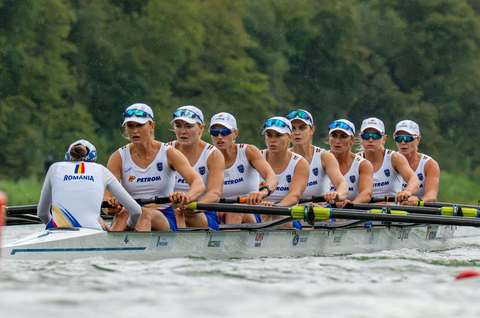 Canotaj: Al doilea aur pentru România la Mondialele de la Amsterdam. Locul 1 la 8+1 feminin, cu record mondial