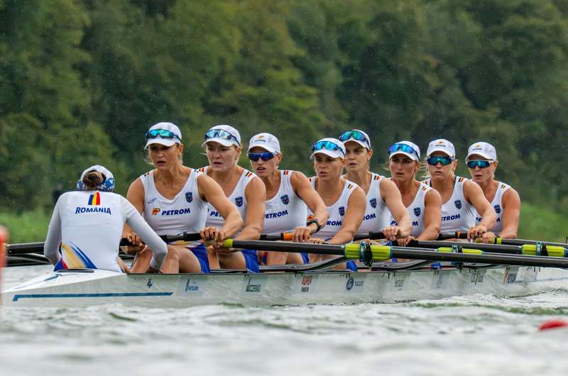 Canotaj: Al doilea aur pentru România la Mondialele de la Amsterdam. Locul 1 la 8+1 feminin, cu record mondial