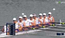 Canotaj: România a câştigat al treilea aur mondial la Amsterdam, cu barca de 8+1 mixt. Simona Radiş şi Adriana Adam au scris istorie