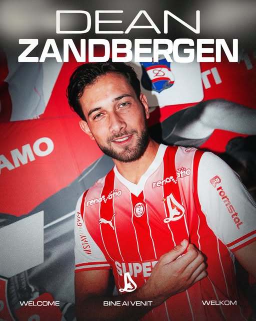 Superliga: FC Dinamo l-a transferat pe olandezul Dean Zandbergen