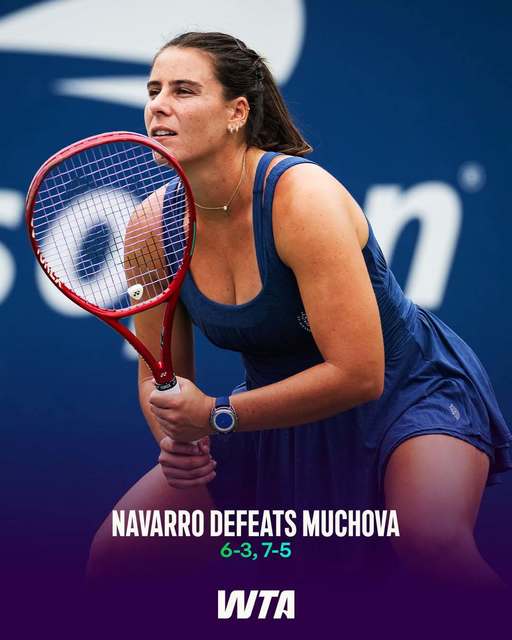 Karolina Muchova, finalistă la Wimbledon, eliminată de Emma Navarro, în turul 3 la US Open