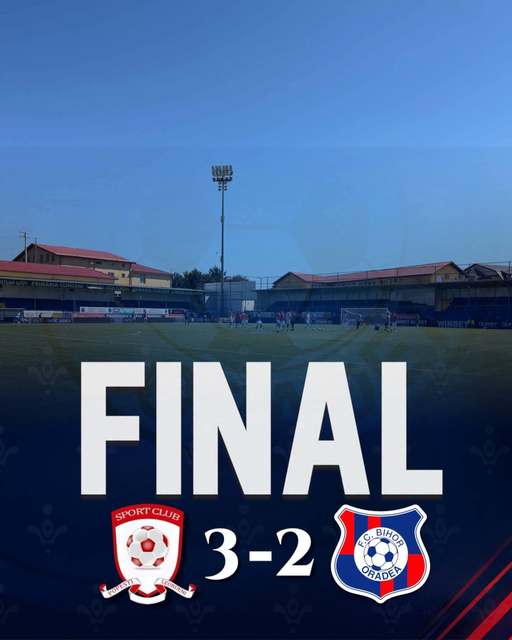 Liga 2: SC Popeşti Leordeni-FC Bihor Oradea, scor 3-2