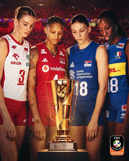 Volei feminin: Italia şi Turcia vor juca finala Campionatului European