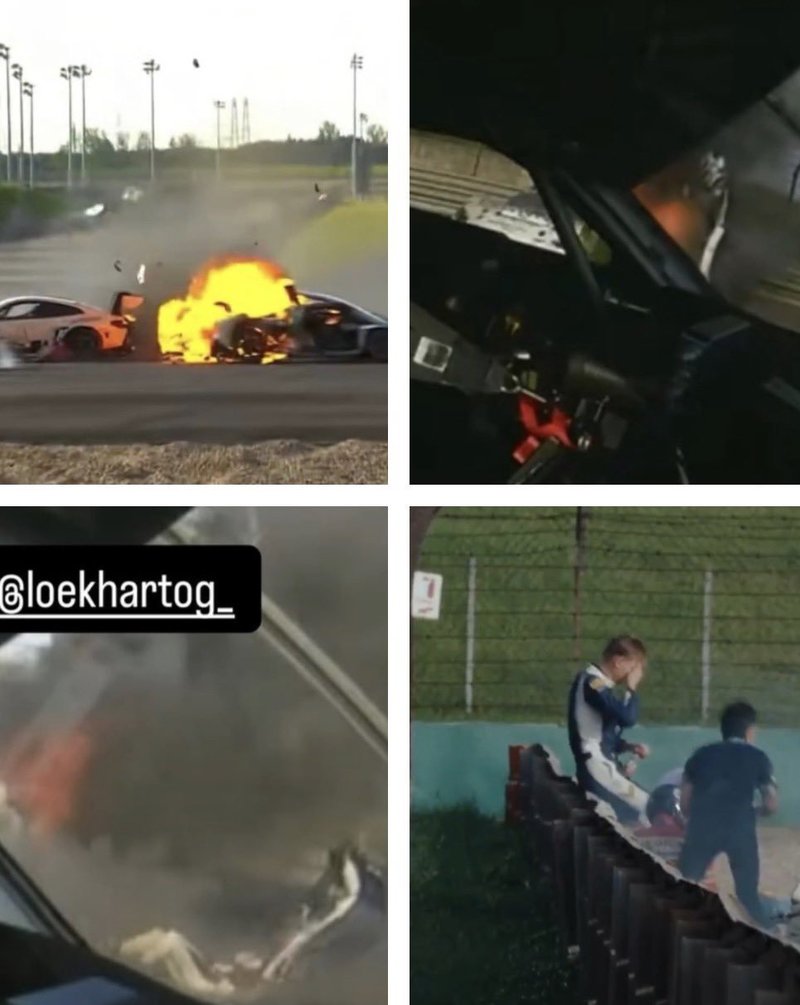 „Sunt încă în viaţă datorită unui singur om”: salvarea „eroică” a unui pilot după un accident terifiant în timpul unei curse - VIDEO