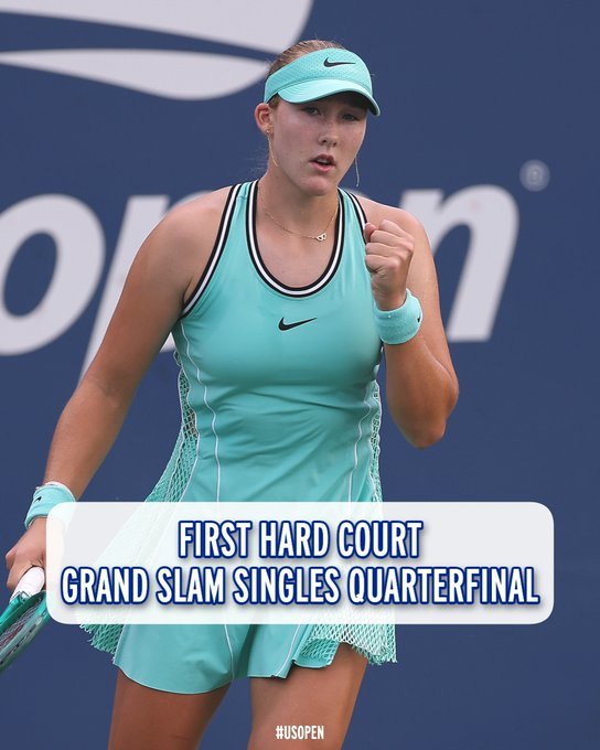 Mirra Andreeva, în premieră în sferturi la US Open