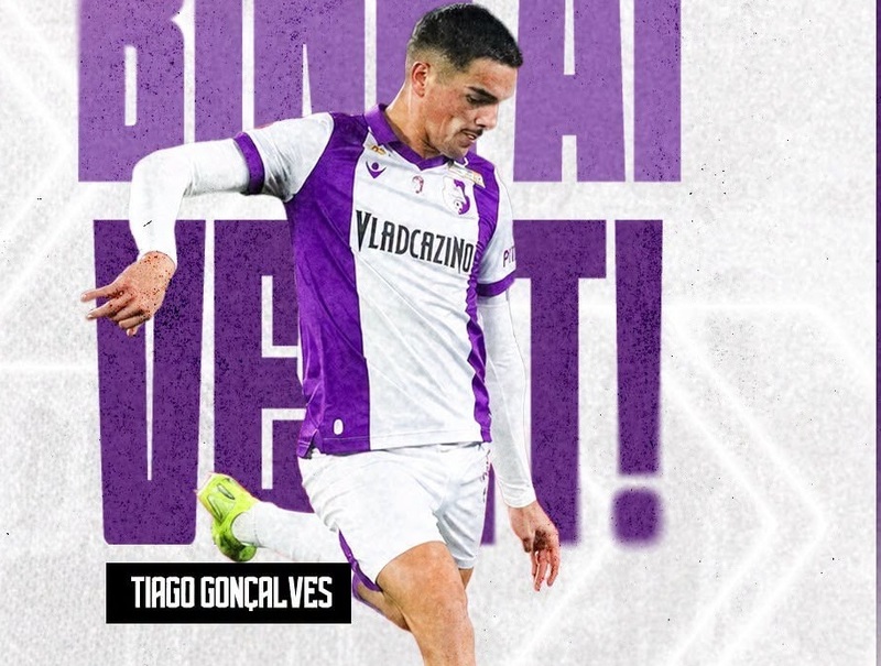 FC Argeş anunţă venirea portughezului Tiago Goncalves