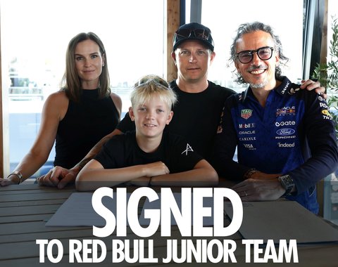 Auto: Robin Raikkonen, fiul lui Kimi, se alătură echipei Red Bull Junior
