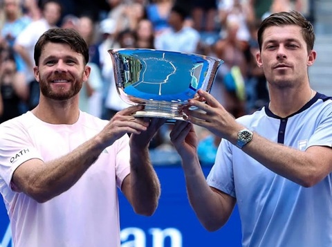 Christian Harrison şi Neal Skupski au câştigat titlul la dublu masculin la US Open 2026