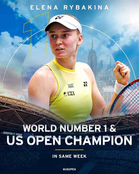 Elena Rîbakina a învins-o pe Arina Sabalenka şi a câştigat US Open. Noul număr 1 mondial şi-a adjudecat al treilea titlu de Grand Slam din carieră, al doilea din 2026