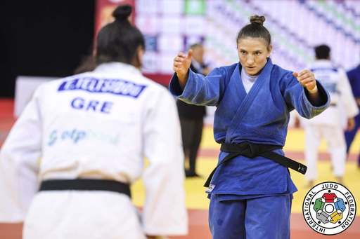 Judo: Serafima Moscalu, medalie de bronz la Grand Slam Budapesta