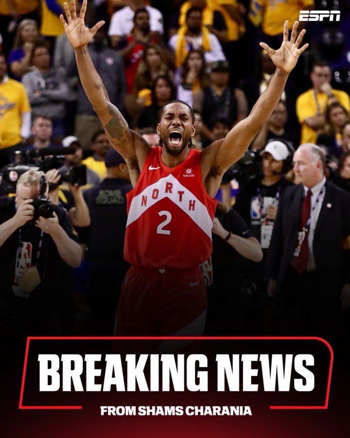 NBA: Kawhi Leonard îşi face marea revenire la Toronto Raptors după şapte ani