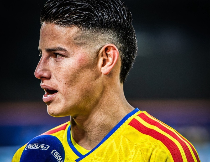 James Rodriguez, legendar fotbalist al Columbiei, şi-a anunţat retragerea din echipa naţională