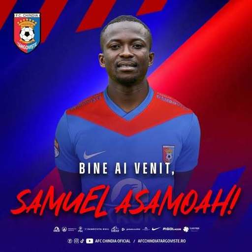 Liga 2: Chindia Târgovişte l-a transferat pe togolezul Samuel Asamoah