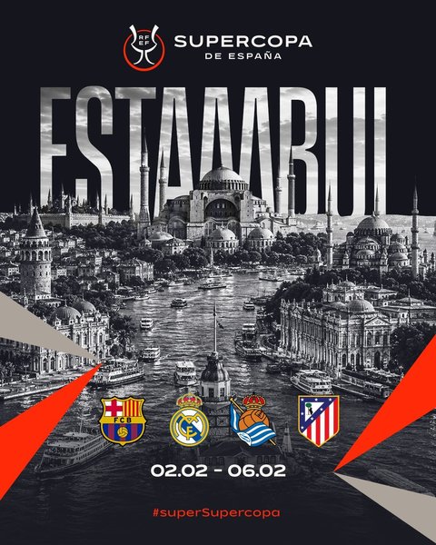 Mutarea Supercupei Spaniei la Istanbul a fost determinată de suprapunerea cu altă competiţie, nu de preocupări legate de securitatea în regiune, afirmă preşedintele RFEF