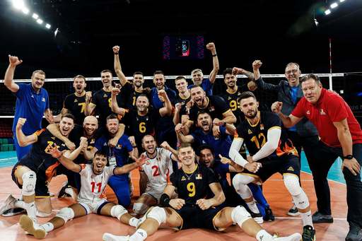 Volei masculin: România se duelează din nou cu campioana olimpică Franţa, în sferturile EuroVolley 2026