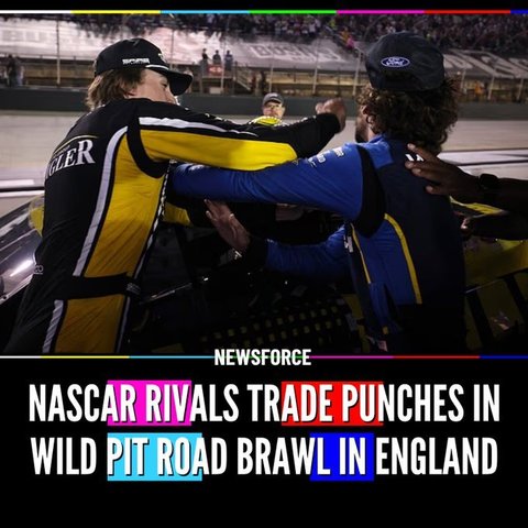 Doi piloţi s-au luat la bătaie după o cursă NASCAR. Care este motivul - VIDEO