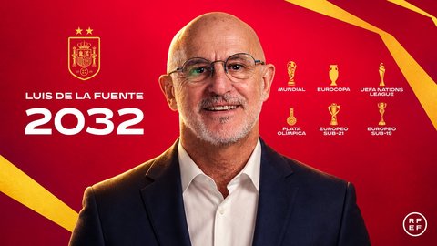 Luis de la Fuente şi-a prelungit oficial contractul de selecţioner al Spaniei
