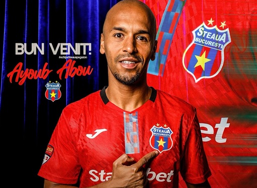Ayoub Abou, jucător format la juniorii Barcelonei, a semnat cu Steaua Bucureşti