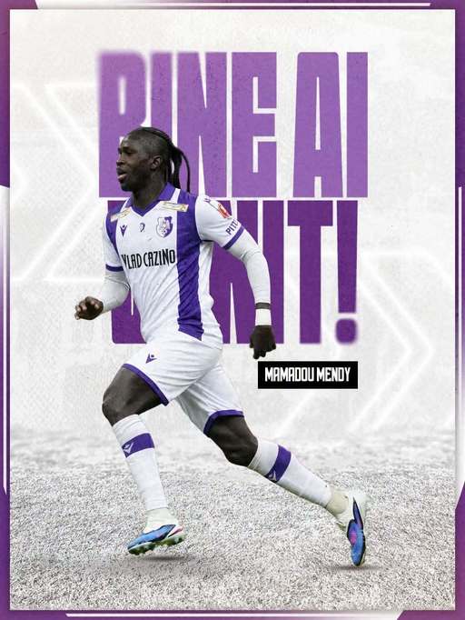 Senegalezul Mamadou Mendy la FC Argeş