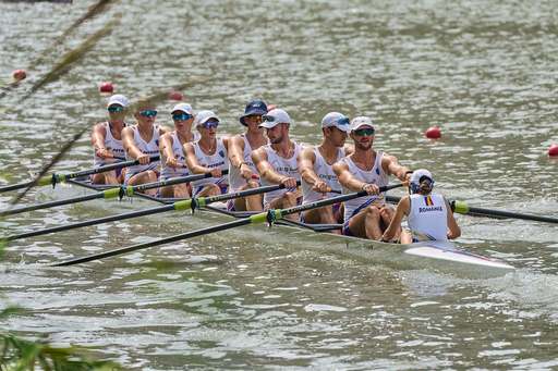 Canotaj; Echipajul României, locul 2 în finala mică la proba de Mix8+, la World Rowing Shanghai Sprints