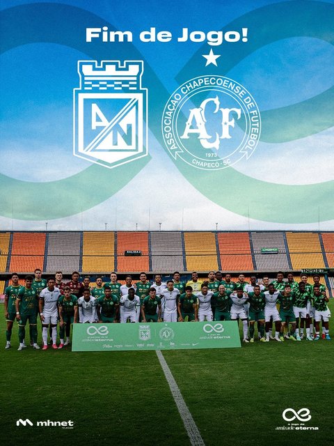 La zece ani de la accidentul aviatic, Chapecoense şi Atlético Nacional au adus un omagiu celor 71 de victime în cadrul unui meci amical