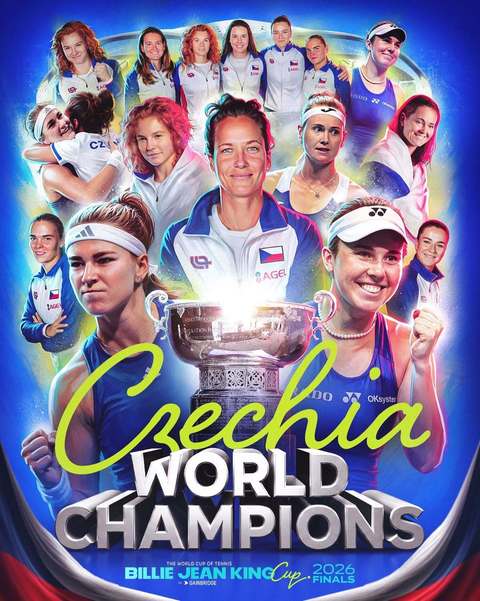 Cehia a câştigat pentru a 12-a oară Billie Jean King Cup. Victorie cu 2-0 în finala cu Ucraina