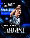 Tenis de masă: Darius Movileanu, medalie de argint la WTT Feeder Linz 2026