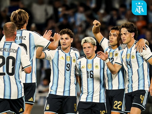 La primul său meci fără Messi, Argentina a zdrobit Bolivia într-un amical